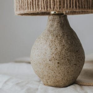 Lampe marron tachetée - Image 3