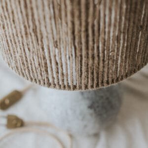 Lampe blanche cendre - Image 4