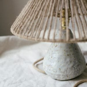Lampe blanche tachetée - Image 3